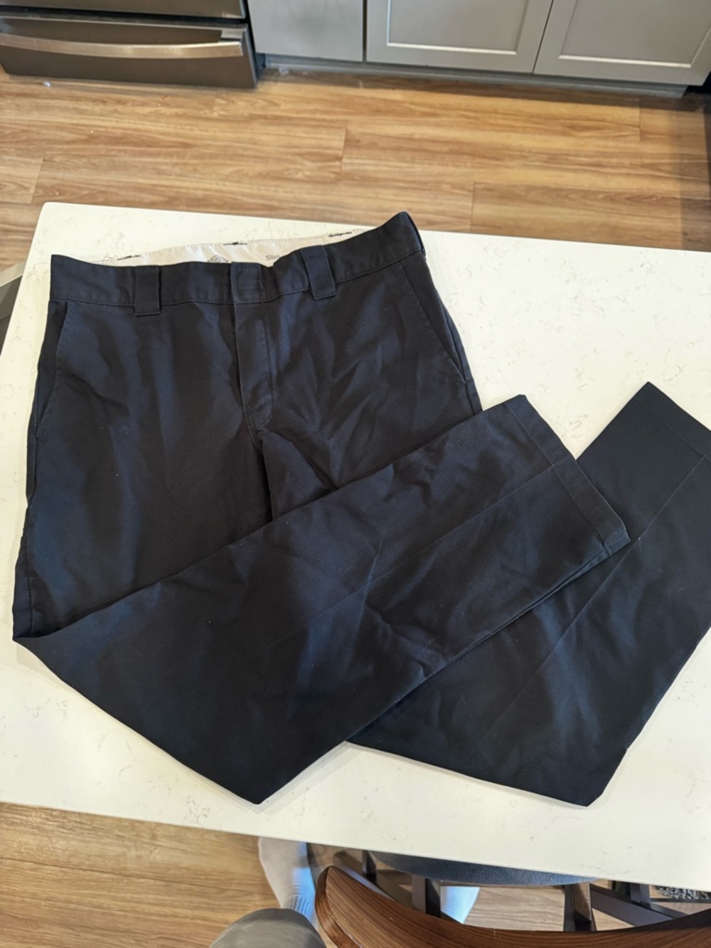 Dickies Black Straight Leg Work / Cargo Pants